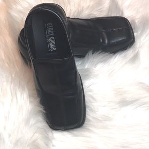 All black Stacy Adams dress shoes